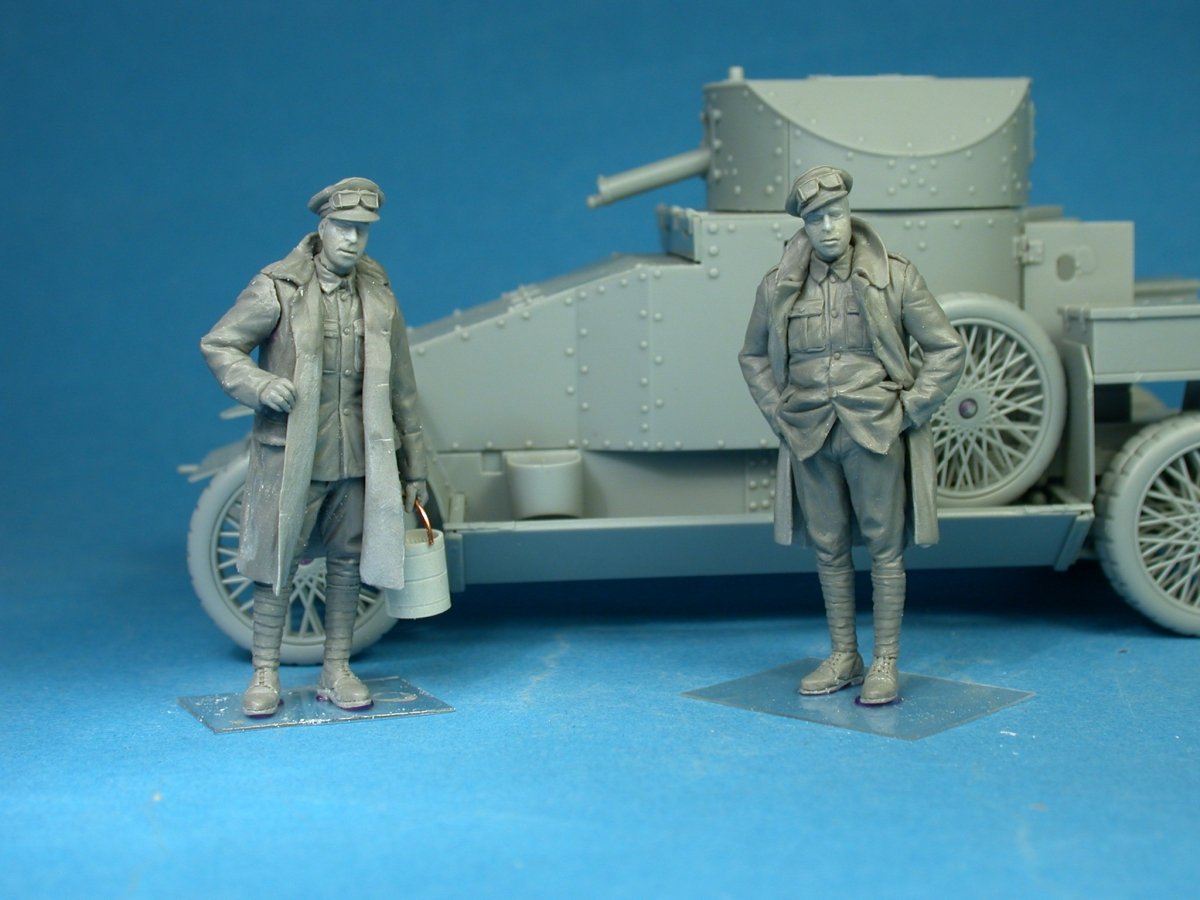 Copper State Models F35-008 British RNAS Armoured Car Division Petty Officer 1/35 – Bild 2