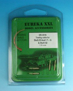 Eureka XXL ER-3519 Towing cable for StuG III Ausf. F-G i StuH 42 1/35