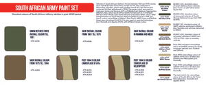 Kit de peinture Hataka HTK-AS92 pour l&amp;#39;armée sud-africaine (8 x 17 ml) – image 3