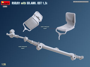 MiniArt 53005 RSO/01 with TRAILER SD.ANH. OST 1,5t 1/35 – Bild 14