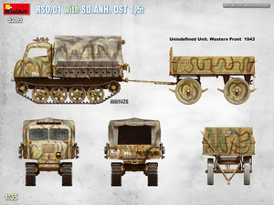 MiniArt 53005 RSO/01 with TRAILER SD.ANH. OST 1,5t 1/35 – Bild 2