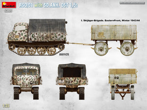 MiniArt 53005 RSO/01 with TRAILER SD.ANH. OST 1,5t 1/35 – Bild 3