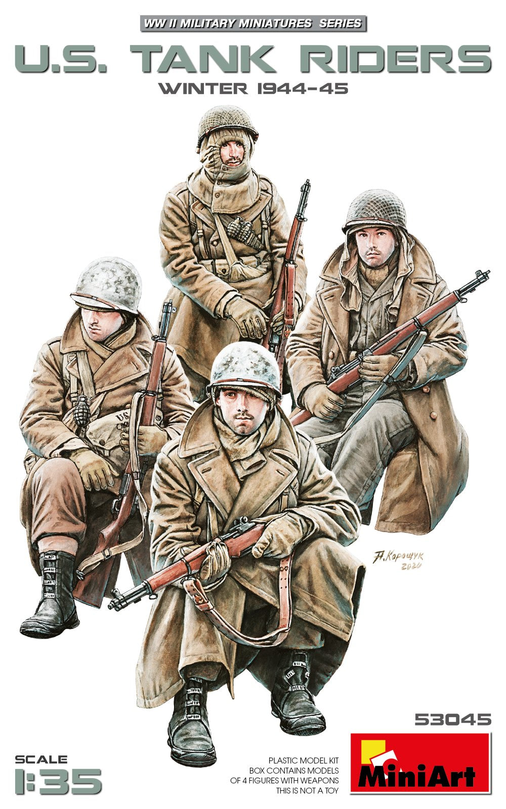 MiniArt 53045 US Tank Riders (Winter 1944-45) 1/35