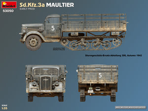 53050 Sd.Kfz.3a Maultier. Early Prod 1/35 – Bild 4