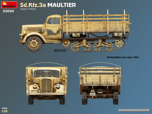 53050 Sd.Kfz.3a Maultier. Early Prod 1/35 – Bild 6