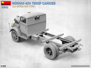 MiniArt 53061 GERMAN 4X4 TROOP CARRIER 3.6-6700A RN-TYPE 1/35 – immagine 6