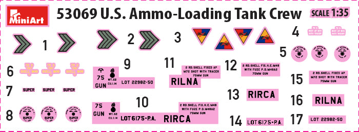 MiniArt 53069 U.S. Ammo-Loading Tank Crew. 2nd Edition 1/35 – zdjęcie 2