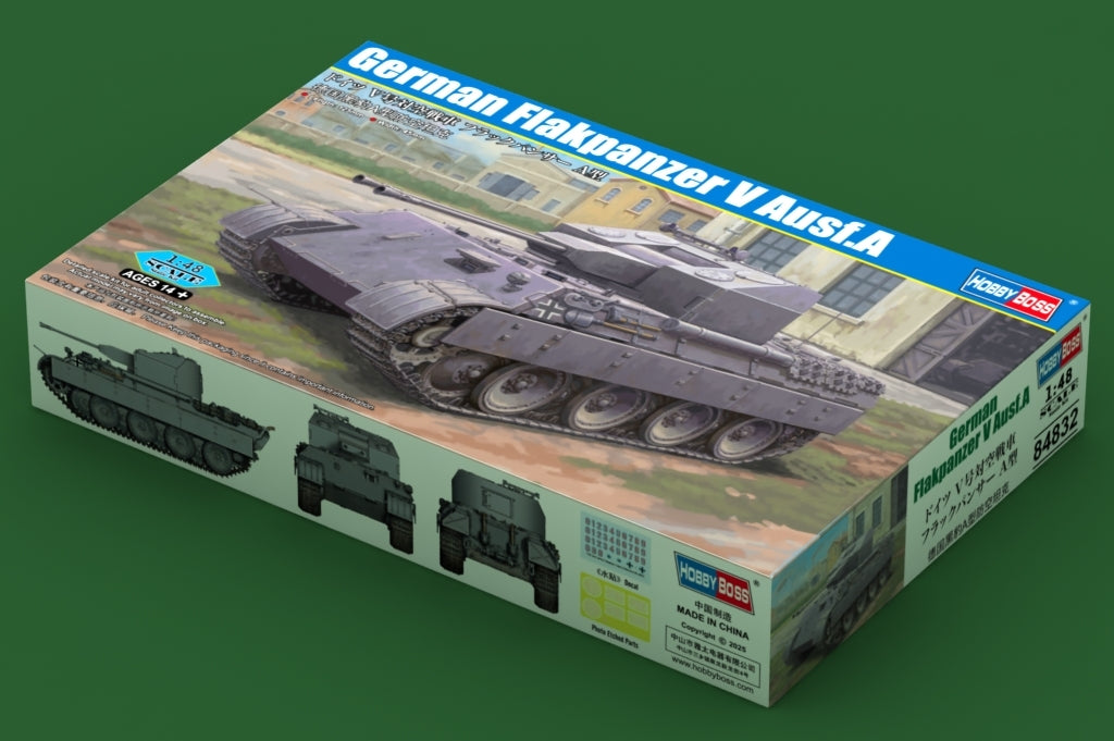 Hobby Boss 84832 German Flakpanzer V Ausf.A 1/48 – immagine 2