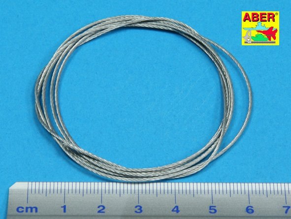 Aber TCS09 Stainless Steel Towing Cables 0,9mm, 1m long – imagen 2