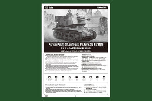 Hobby Boss 83807 4,7 cm Pak(t) Sfl.auf Fgst. Pz.Kpfw.35 R 731(f) (1/35) – image 2