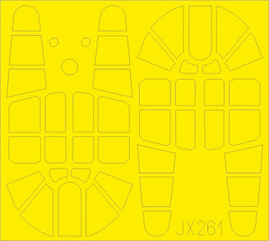 Eduard JX261 P-40E TFace 1/32 TRUMPETER