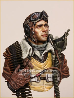 Young Miniatures YM1894 B-24 GUNNER USAAF WWII 1/10 – imagen 3