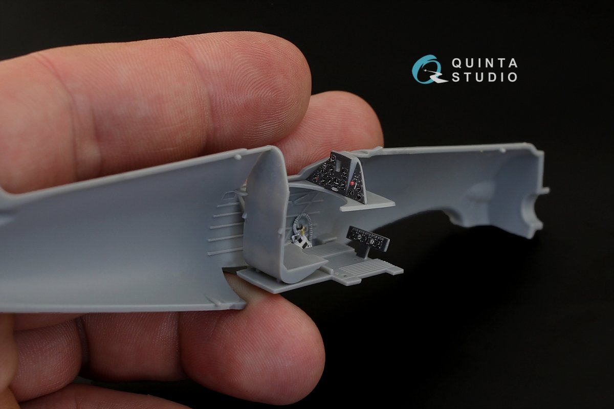 Quinta Studio QD48127 IAR-80 3D-Printed &amp;amp; coloured Interior on decal paper (for HobbyBoss kit) 1/48 – Bild 6