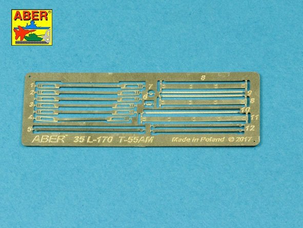 Aber 35L-170 Russian D-10T 100mm tank Barrel for T-55AM; T-55 AMV or T-55 Merida 1/35 – Bild 4