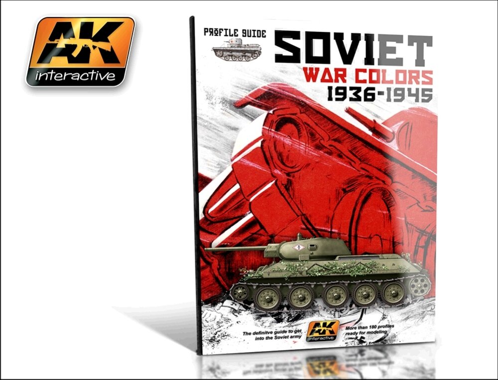 AK Interactive AK270 SOVIET WAR COLORS PROFILE GUIDE