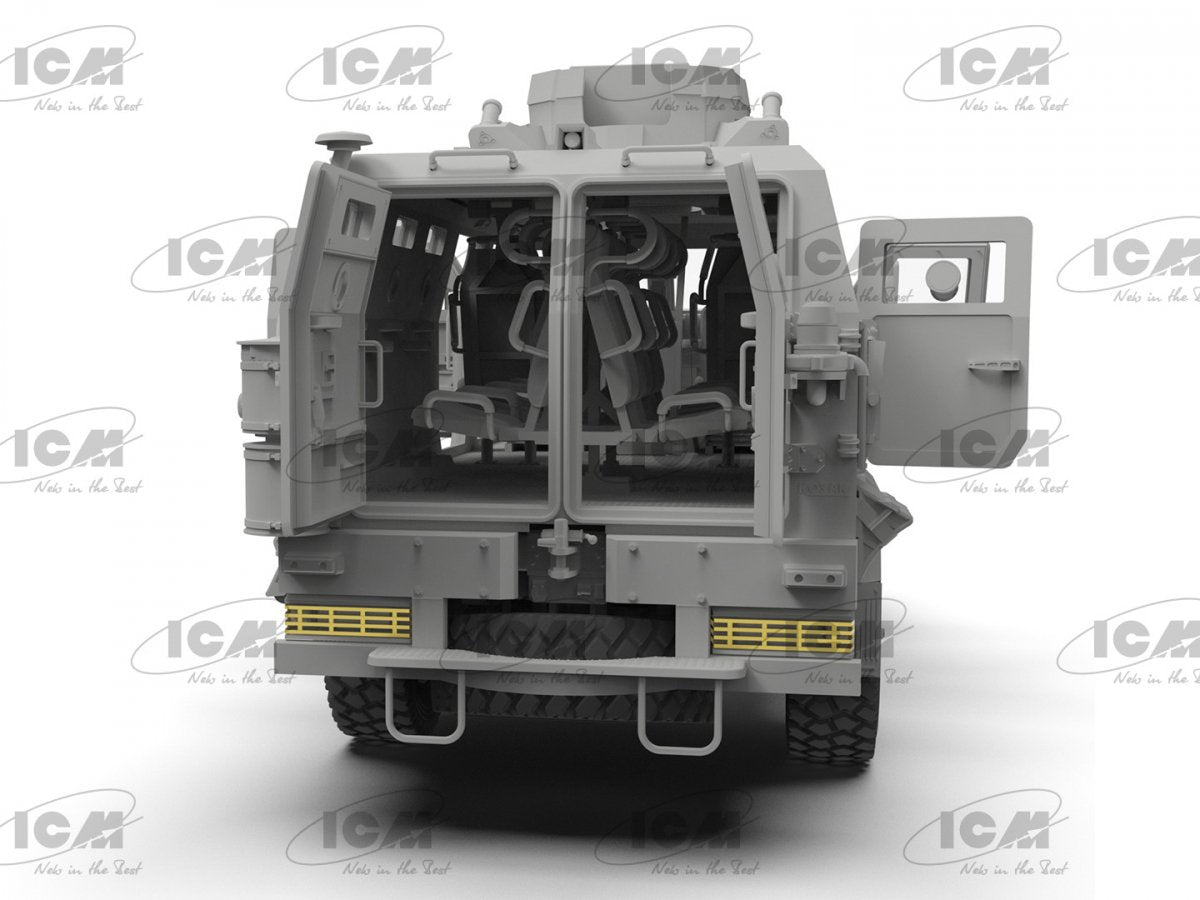 ICM 35014 Kozak-2 Ukrainian MRAP-class Armored Vehicle 1/35 – immagine 11