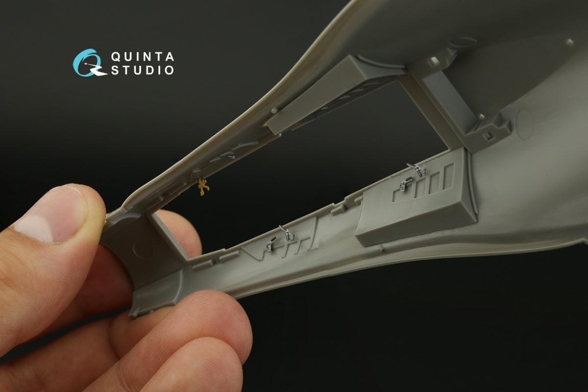 Quinta Studio QDS-48419 F-16D block 40 3D-Printed &amp;amp; coloured Interior on decal paper (Kinetic 2022 tool) (Small version) 1/48 – Bild 8