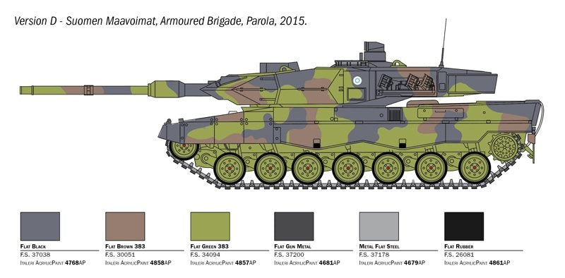 Italeri 6567 LEOPARD 2A6 1/35 – immagine 3