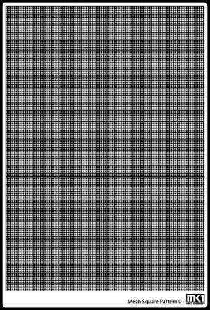 KA Models KA-00001 SQUARE PATTERN MESH A 0.5mm X 0.5mm – immagine 4