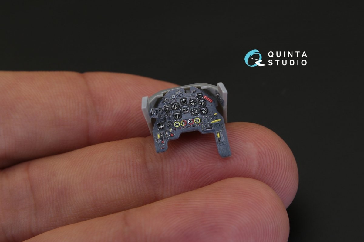 Quinta Studio QD48092 Ju 87D/G 3D-Printed &amp;amp; coloured Interior on decal paper (for Hasegawa kit) 1/48 – immagine 13
