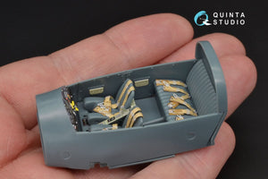 Quinta Studio QD48125 Bf108 3D-Printed &amp;amp; coloured Interior on decal paper (Eduard) 1/48 – Bild 7