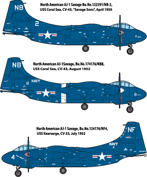 Roden 063 North American AJ-1 Savage 1/72 – zdjęcie 4