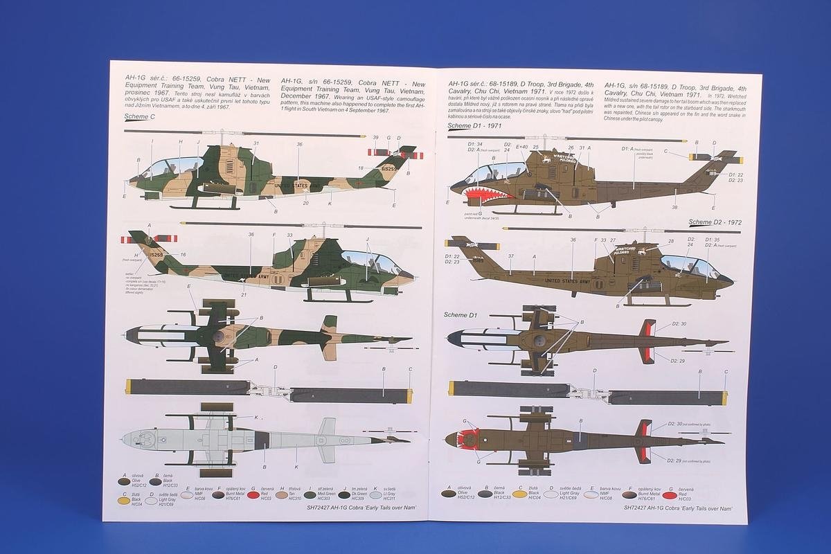 Special Hobby 72427 AH-1G Cobra ‘Early Tails’ 1/72 – zdjęcie 2