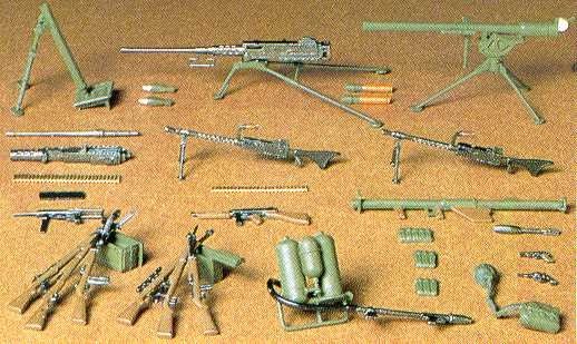 Tamiya 35121 U.S. Infantry Weapons Set 1/35 – Bild 2