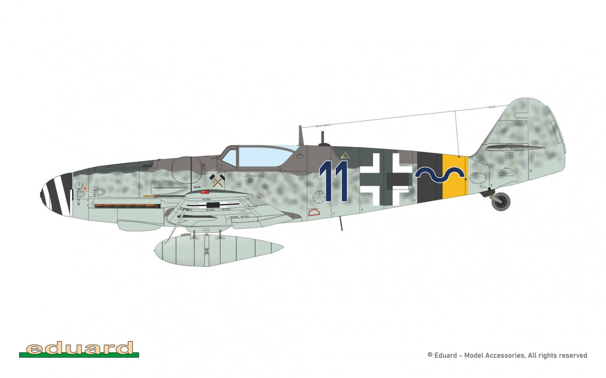 Eduard 70161 Bf 109G-14 - The ProfiPACK Edition 1/72 – immagine 6