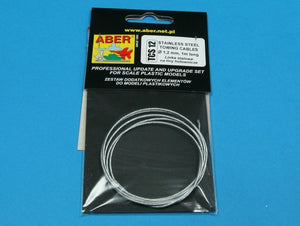 Aber TCS12 Stainless Steel Towing Cables 1.2mm, 1m long – image 4