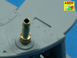 Aber A32010 Set of 2 barrels for German aircraft 30mm machine cannons MK 108 with blast tube 1/32 – immagine 6