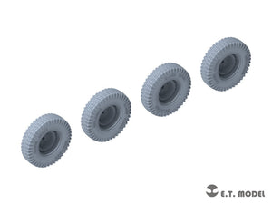 E.T. Model P35-101 WWII German Sd.Kfz.234 Small Diameter Weighted Wheels Type.1 1/35 – zdjęcie 3