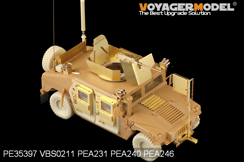 Voyager Model PEA246 Modern HUMVEE family bullet-proof door (For TAMIYA/BRONCO) 1/35 – zdjęcie 3