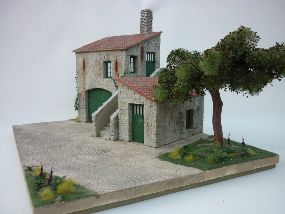 RT-Diorama 35185 Diorama-Base: &amp;quot;Italian Farm&amp;quot; 1/35 – immagine 6