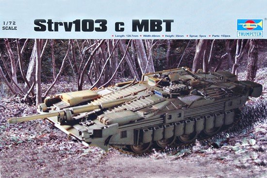 Trumpeter 07220 Strv103 c MBT 1/72