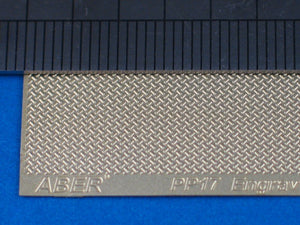 Aber PP17 Engrave plate (140 x 39 mm) - pattern 17