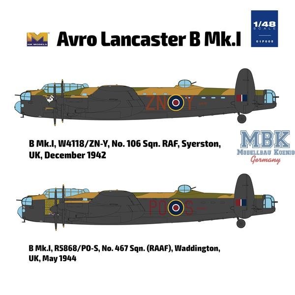 HK Models 01F005 Avro Lancaster B Mk.I 1/48 – imagen 10