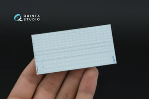 Quinta Studio QP35005 Typesetting Russian military license plates -1993-Present (State Standart 50577-93) (All kits) 1/35 – zdjęcie 7