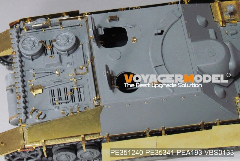 Voyager Model PE351240 WWII German Jagdpanzer IV L/48 basic (For DRAGON 6369)1/35 – immagine 3