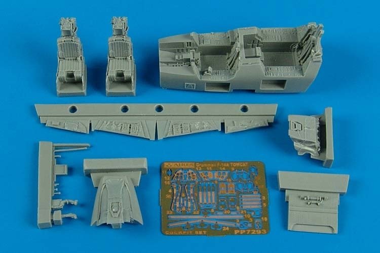 Aires 7293 F-14A Tomcat cockpit set 1/72 FUJIMI