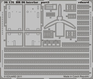 Eduard 36176 BR 86 interior 1/35 Trumpeter – Bild 3