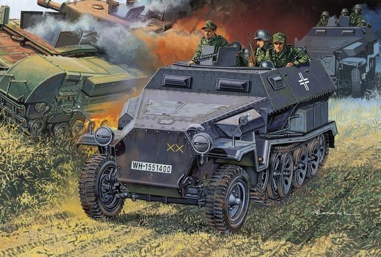 Dragon 6246 Sd.Kfz. 251/1 Ausf. C Rivetted Version 1/35 – Bild 2