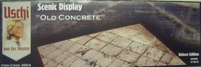 Uschi van der Rosten 3004 Scenic Display Old Concrete 1/72-1/48