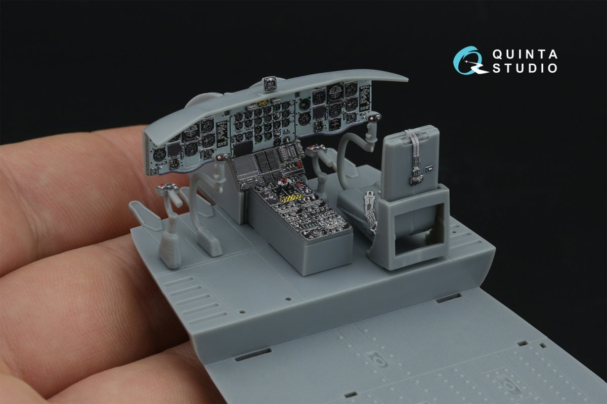 Quinta Studio QD48464 CH-47A 3D-Printed coloured Interior on decal paper (HobbyBoss) 1/48 – Bild 11
