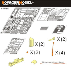 Voyager Model PE35193 WWII German Sd.Kfz.232 8 ROD early version for TAMIYA Kit 1/35 – zdjęcie 2