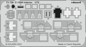 Eduard 73729 C-130H interior for Zvezda 1/72 – zdjęcie 2