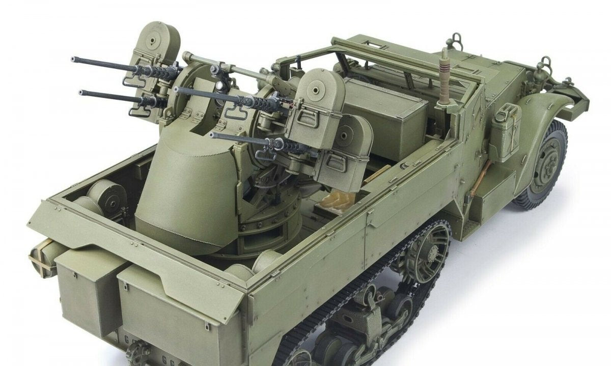 AFV Club 35203 M16 MGMC Meat Chopper Self-propelled anti aircraft gun 1/35 – zdjęcie 3