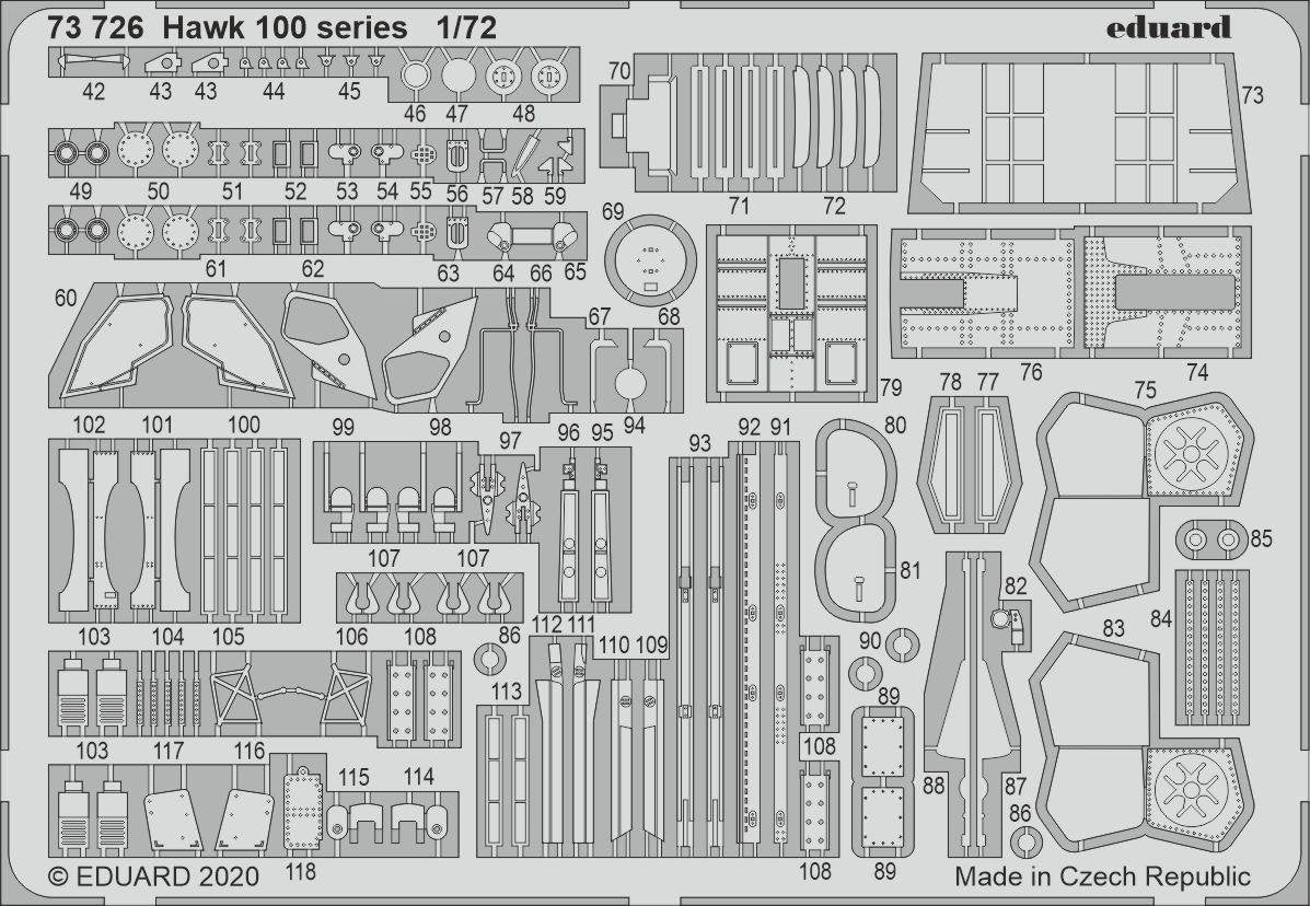 Eduard 73726 Hawk 100 series AIRFIX 1/72 – image 2