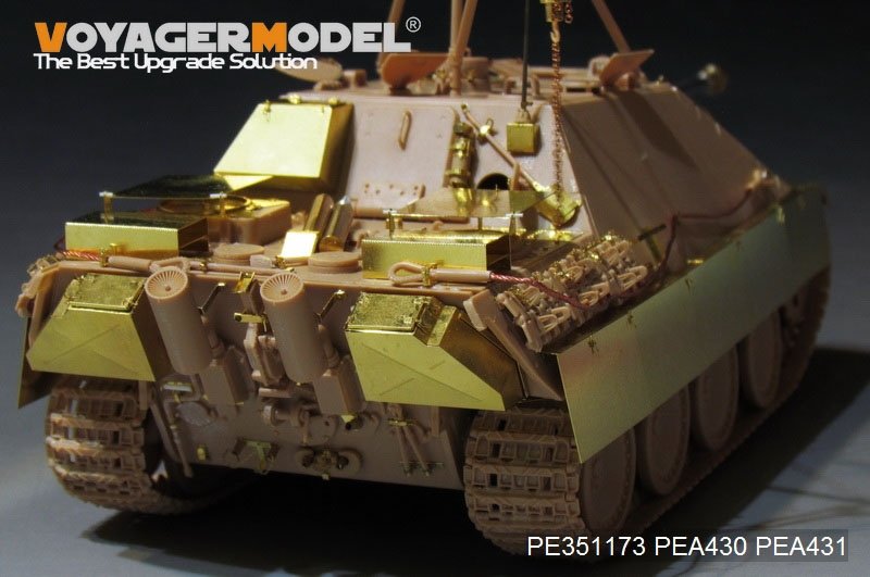 Voyager Model PE351173 WWII Sd.Kfz.173 Jagdpanther G2 Version Basic Upgrade set（For MENG TS-047）1/35 – Bild 8