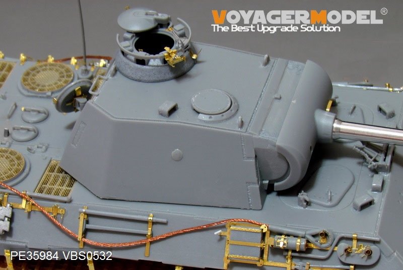 Voyager Model PE35984 WWII German Panther A Tank Early version Basic For TAKOM 2097 1/35 – zdjęcie 7